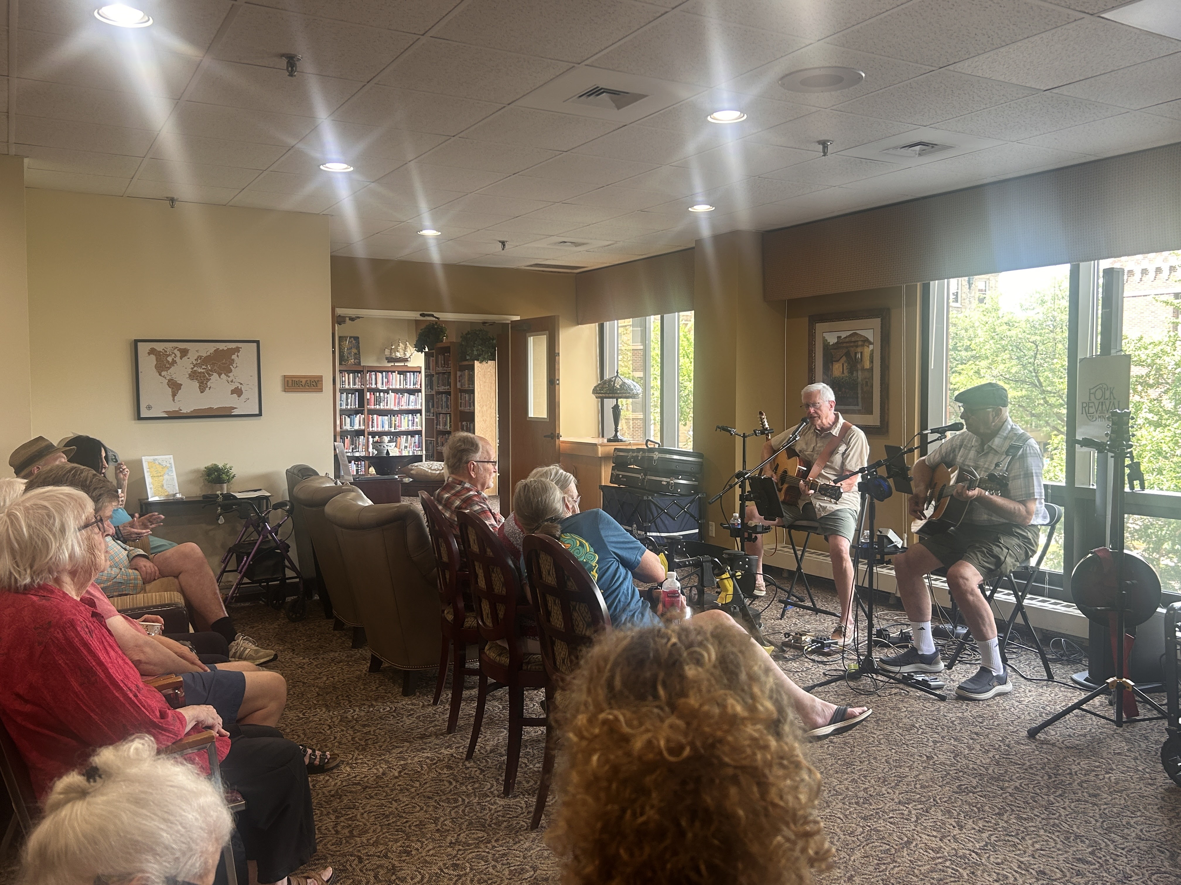 Live music performance at The Kenwood